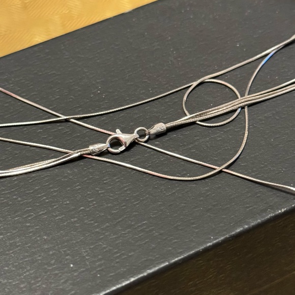 Sterling silver necklace - Picture 3 of 4